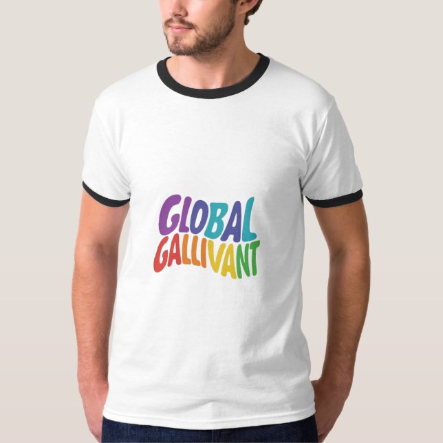 T-shirt Global Gallivant Adventure (Devant)