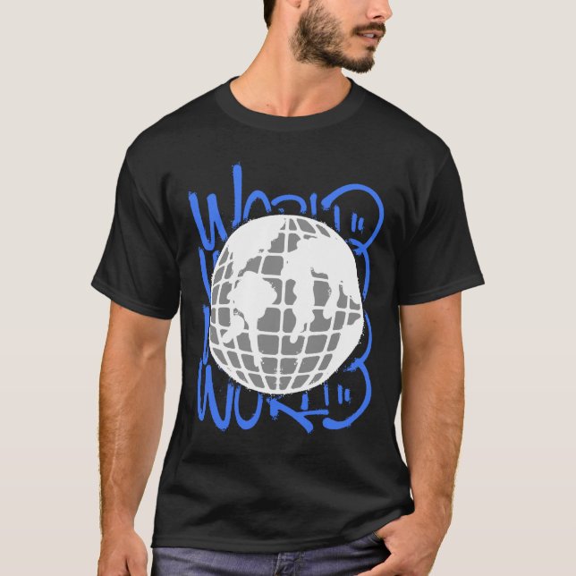 T-shirt Global Themes and Connectivity Streetwear (Devant)