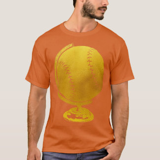 T-shirt Globe de baseball