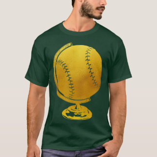 T-shirt Globe de baseball