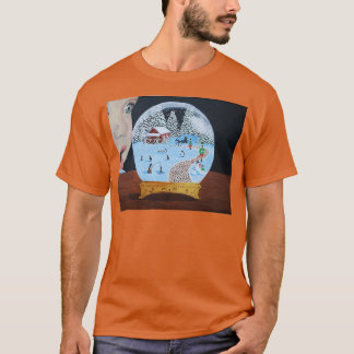 T-shirt Globe des neiges