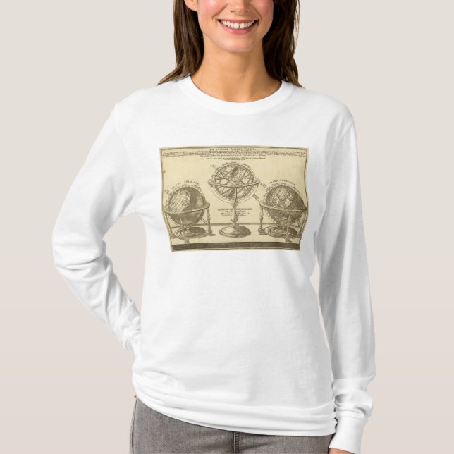 T-shirt Globe du monde (Devant)