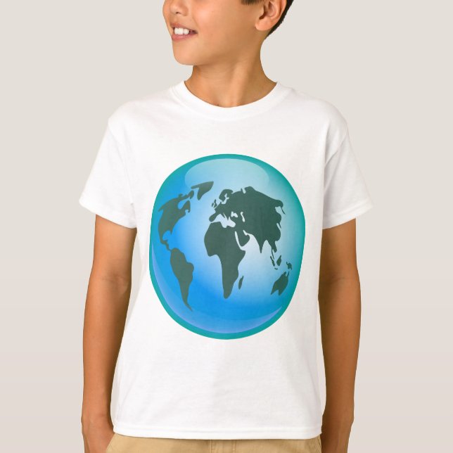 T-shirt Globe du monde (Devant)
