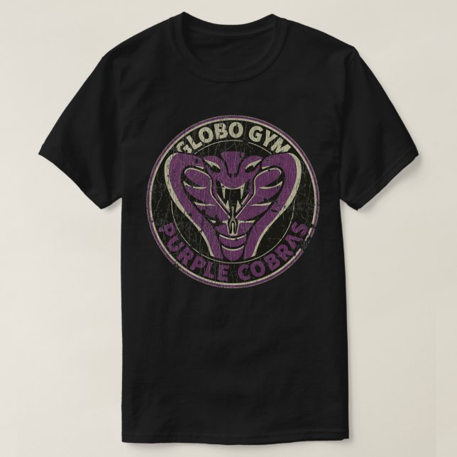 T-shirt Globo Gym Purple Cobras 1  (Design devant)
