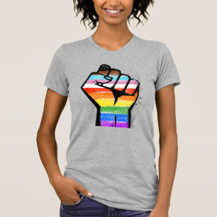 T-SHIRT GLOBTQ PROGRESSION FIERTÉ