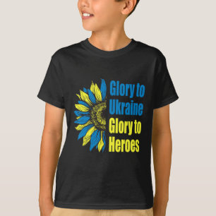 T-shirt Gloire à l'Ukraine Gloire aux Héros Graines de Tou