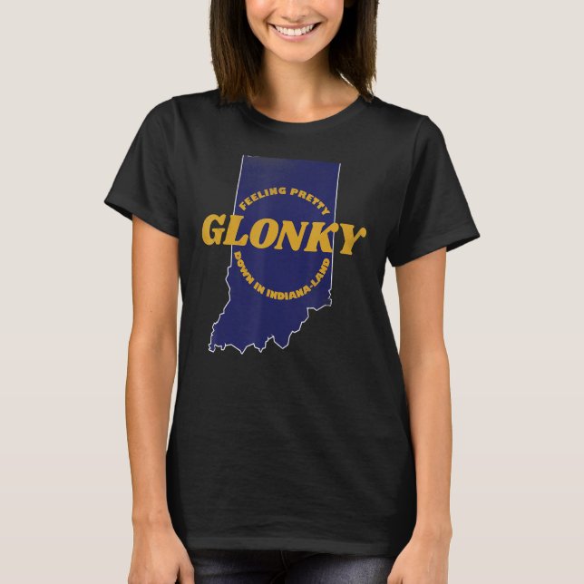 T-shirt Glonky en Indiana Land (Devant)