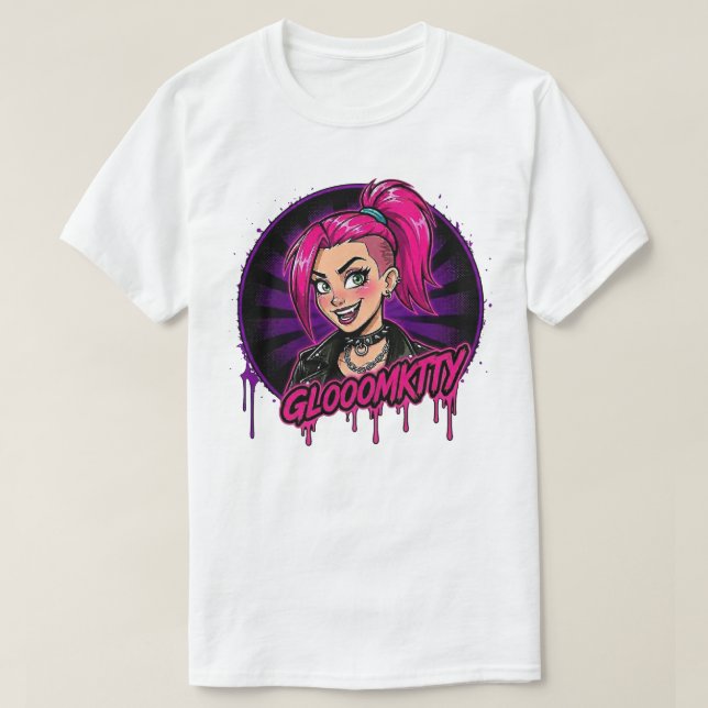 T-shirt Gloomkitty Basique (Design devant)