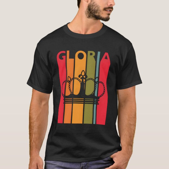 T-shirt Gloria Pour Le Prénom Gloria (Devant)