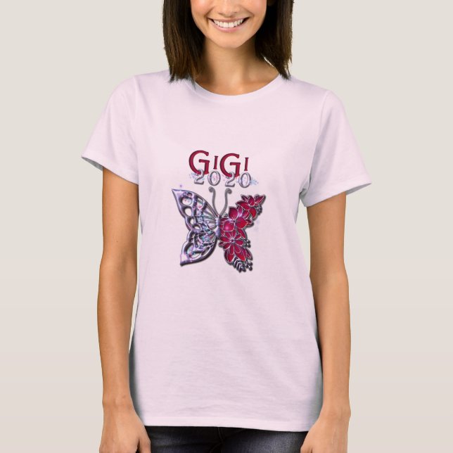 T-shirt Glorieux papillon GIGI 2020 (Devant)