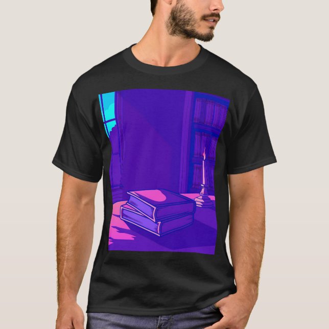 T-shirt Glossy Pink Donut with Dark Sprinkles (Devant)