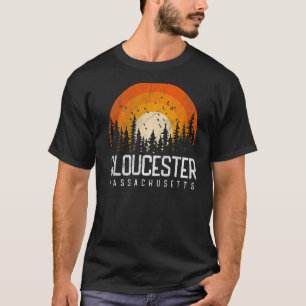 T-shirt Gloucester Massachusetts MA Vintage 80s 90s Retro