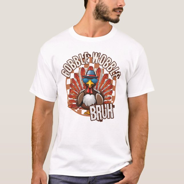 T-SHIRT GLOUGLOUTEMENT BRUH (Devant)