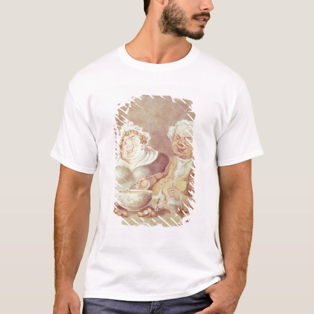 T-shirt Gloutons, c.1800-05 (Devant)