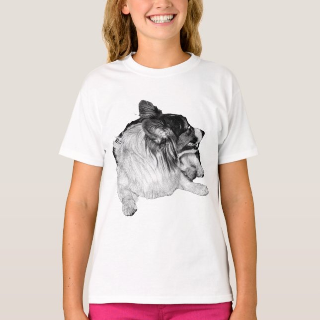 T-shirt Glow de Corgi en gris (Devant)
