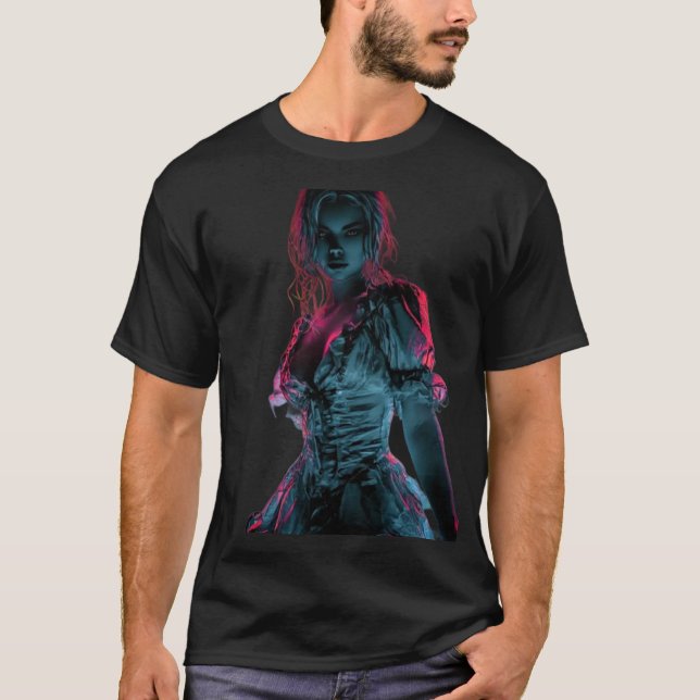 T-Shirt Glow Neon Warrior (Devant)