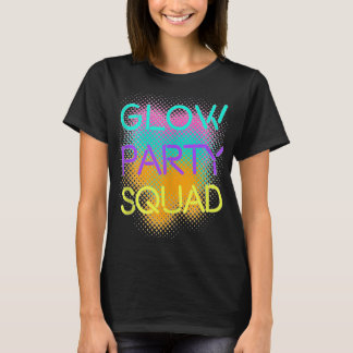T-shirt Glow Party Squad Group Matching Halloween Party Co