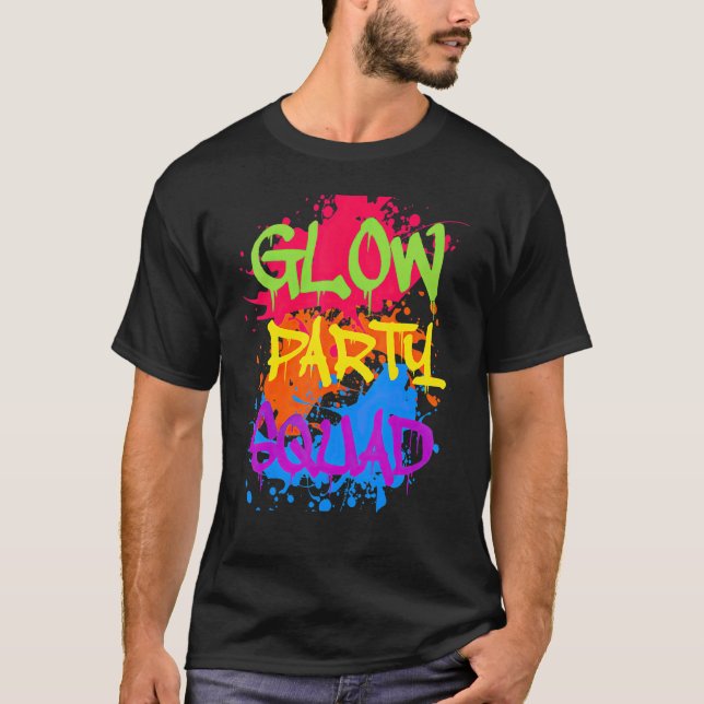 T-shirt Glow Squad Bright Collection 1 (Devant)