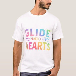 T-shirt Glude Dans Le Coeur