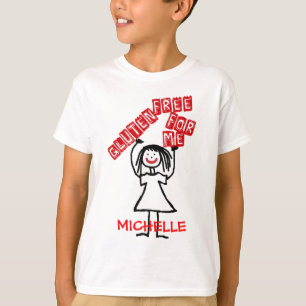 T-shirt Gluten Gratuit pour moi fille