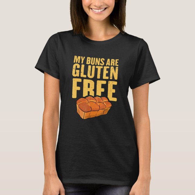 T-shirt Gluten Lifestyle Pain Celiac Maladie Décerné (Devant)