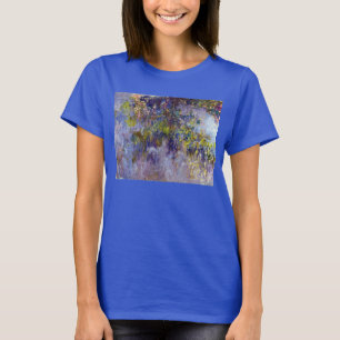 T-shirt Glycine (moitié gauche) par Claude Monet