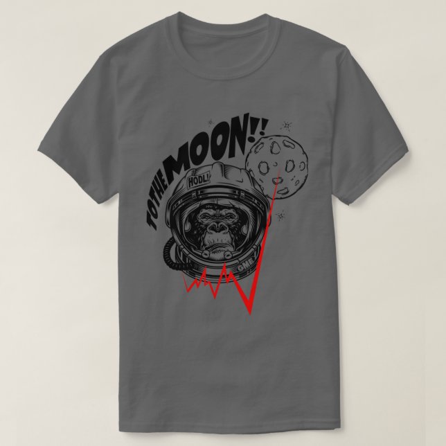 T-shirt GME Vers la lune (Design devant)