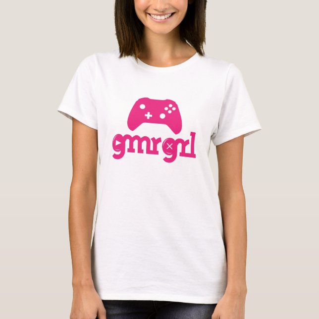 T-shirt gmrgrl - Xbox un contrôleur (Devant)