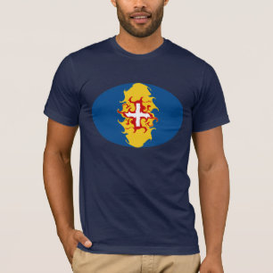 T-shirt Gnarly de drapeau de la Madère