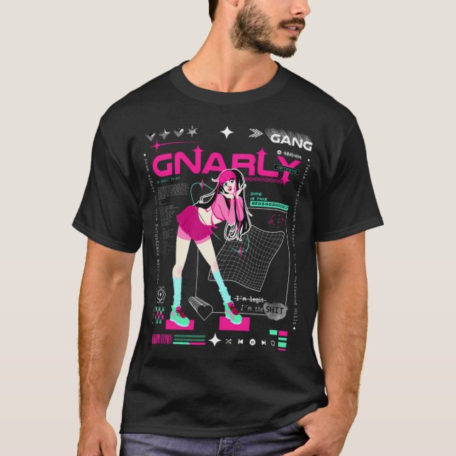 T-shirt Gnarly - Katseye (Devant)