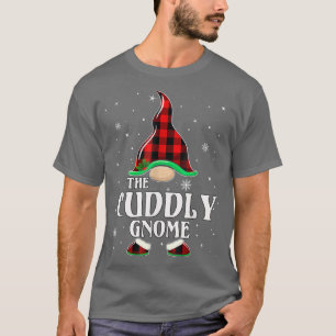 T-shirt Gnome Buffalo Couteux Plaid Matching Family Christ