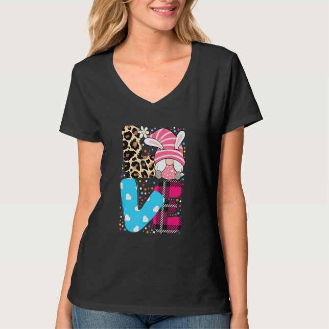 T-shirt Gnome Bunny Ears (Devant)