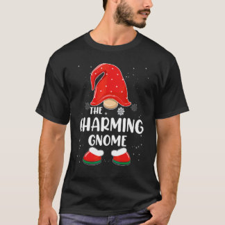 T-shirt Gnome Charmant Buffalo à Carreaux Famille Correspo