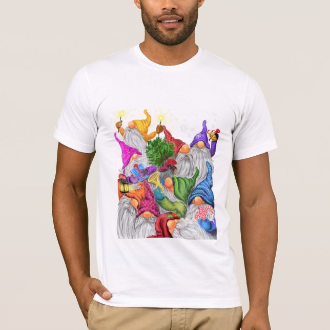 T-Shirt Gnome de Noël (Devant)