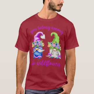 T-shirt Gnome De Printemps Drôle - Vous Appartenez Parmi L