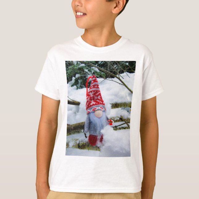 T-shirt Gnome des neiges 04 (Devant)