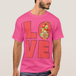 T-shirt Gnome D'Été Italien Mignonne Pour Les Femmes Et Le