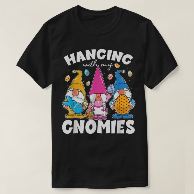 T-shirt Gnome Drôle Passe Avec Mes Gnomies Garçon De Pâque (Design devant)