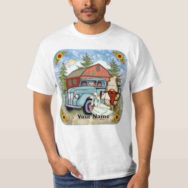 T-shirt Gnome Fermier (Devant)