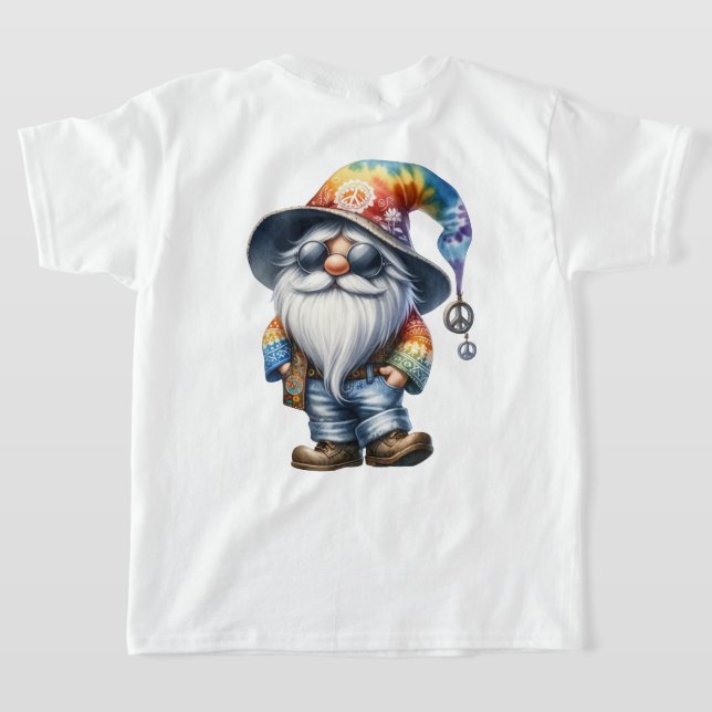 T-shirt Gnome Hippie (Couchage Retour)