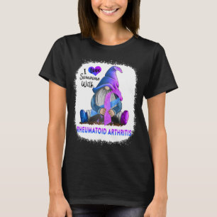 T-shirt Gnome J'Aime Quelqu'un Avec Polyarthrite Rhumatoïd