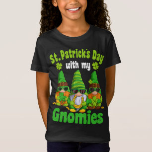 T-Shirt Gnome Jour de la Saint Patrick Gnomies