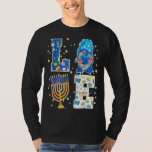 T-shirt Gnome LOVE Hanoukka Dreidel Menorah Chanukah 2022<br><div class="desc">Gnome LOVE Hanoukka Dreidel Menorah Chanukah 2022</div>