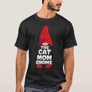T-shirt Gnome Maman Chaton Ensemble de Noël pour la Famill