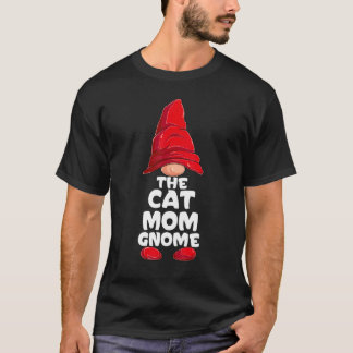 T-shirt Gnome Maman Chaton Ensemble de Noël pour la Famill