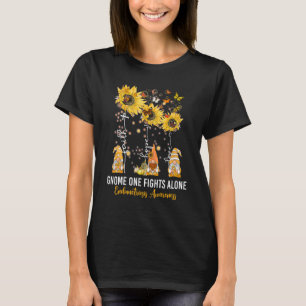 T-shirt Gnome One combat seul Endometriose Sensibilisation