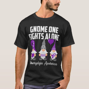 T-shirt Gnome One combat seul Fibromyalgie Sensibilisation