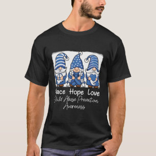 T-shirt Gnome One combat seul la prévention de la maltrait