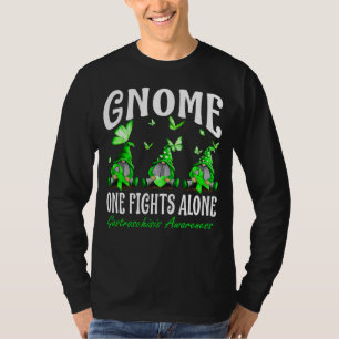 T-shirt Gnome One se bat seul pour la sensibilisation à la