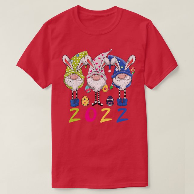 T-shirt gnome Pâques 2022 (Design devant)